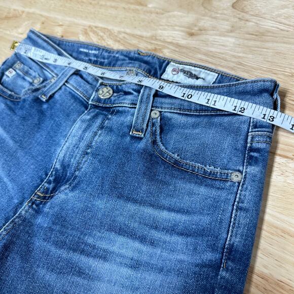 AG Adriano Goldschmied NWT Prima Mid Rise Ankle Cigarette Leg Jeans Size 24R - Picture 8 of 10